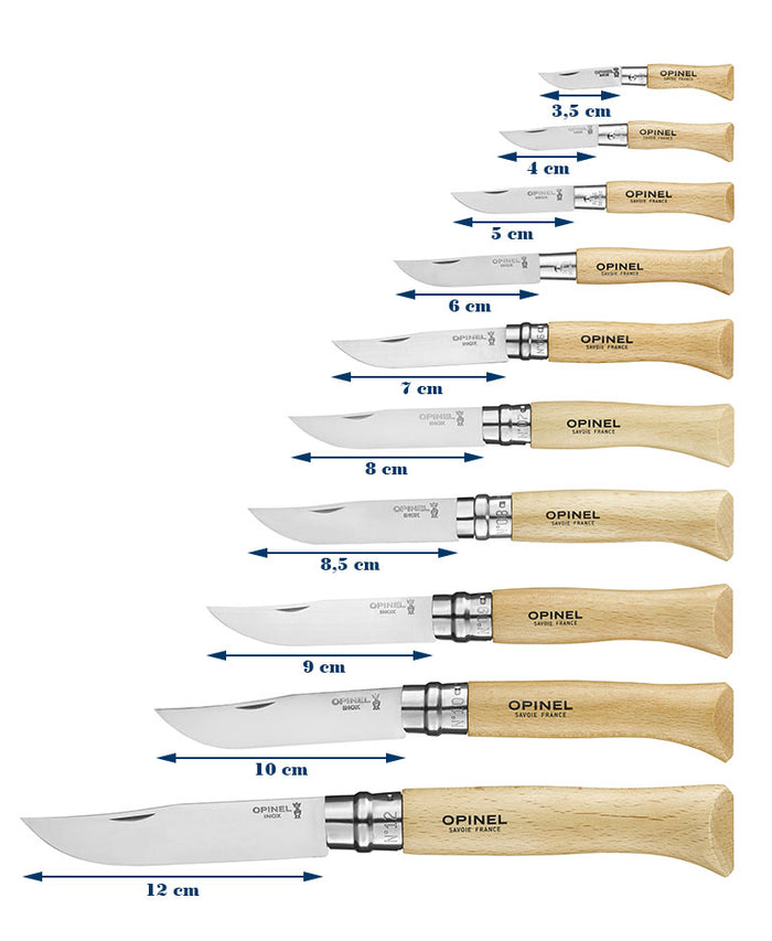 Opinel No.8 Black Oak knife