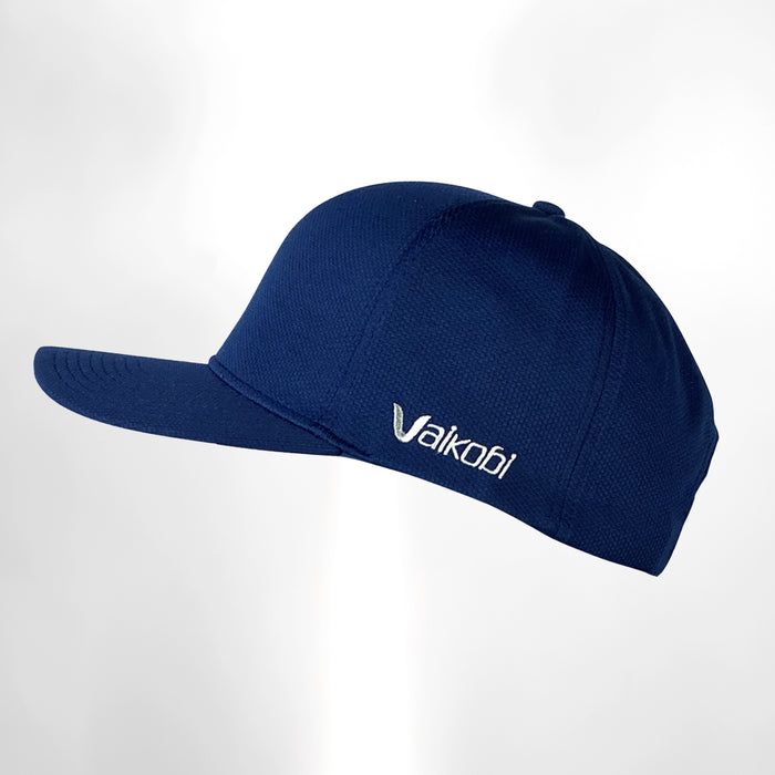 Vaikobi Performance Snapback Hat - Navy - Blank Front