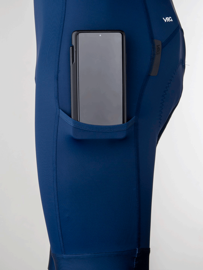 360 MFU CUSTOM VRG NAVY BIB SHORTS - WOMEN