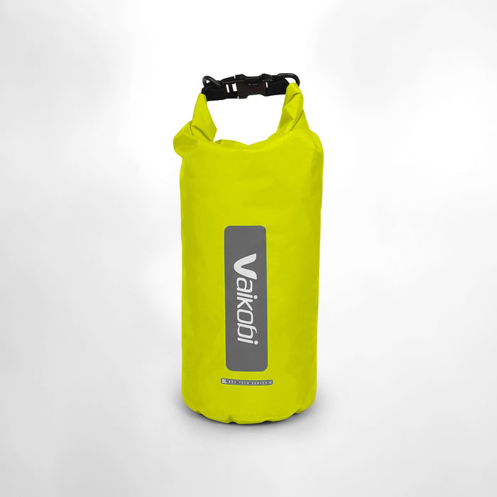 5L Roll Top Dry Bag - Fluro Yellow