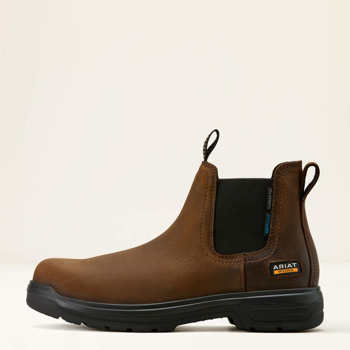 Ariat Turbo Chelsea CSA Waterproof Carbon Toe Work Boot