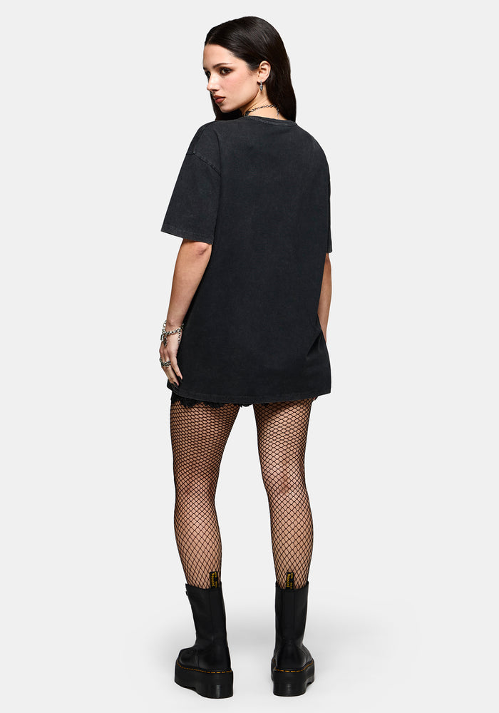 Blake Lace Oversized Graphic T-Shirt