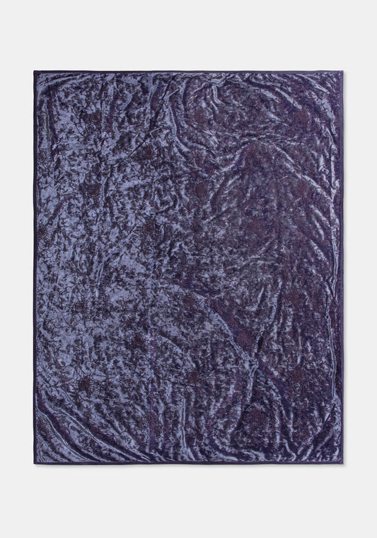 Deadly Nightshade Velvet Blanket