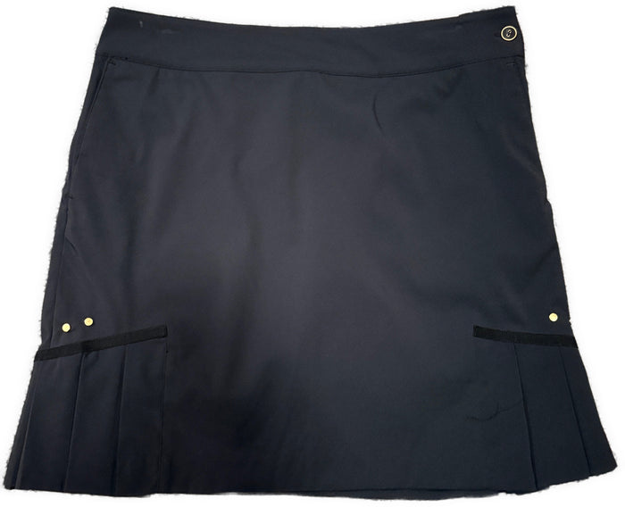 EP NY Black 18” Pleated Golf Skort Size 4 MSP$89