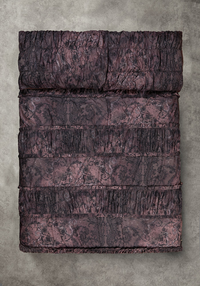 Gaia Celestial Ruched Bedding - UK King