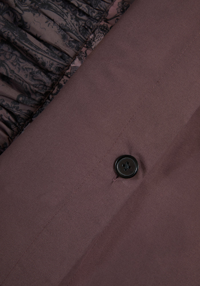 Gaia Celestial Ruched Bedding - UK King