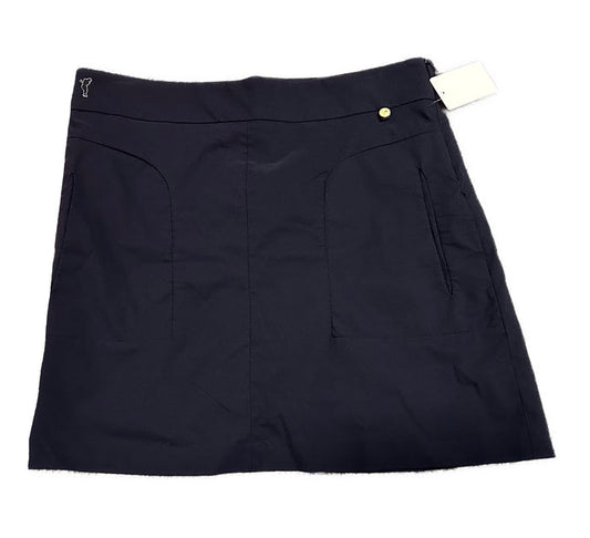 Golfino Women's Navy Side Zip Golf Skort Size 12 MSP$140