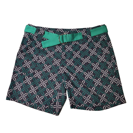 Jofit Navy Print Belted Golf Skort Size 14 MSP$90