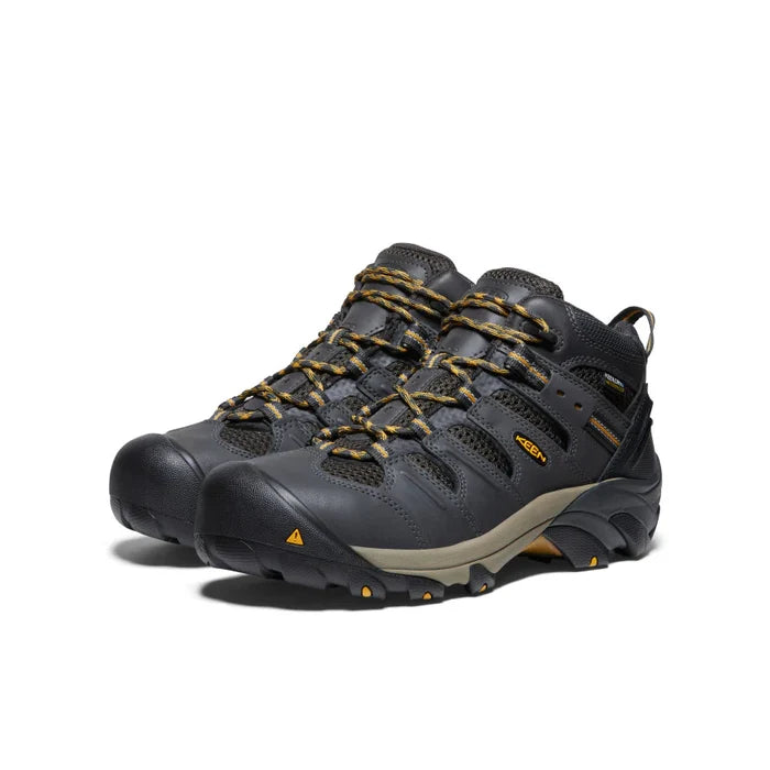 Keen Lansing Mid Steel Toe Work Boot