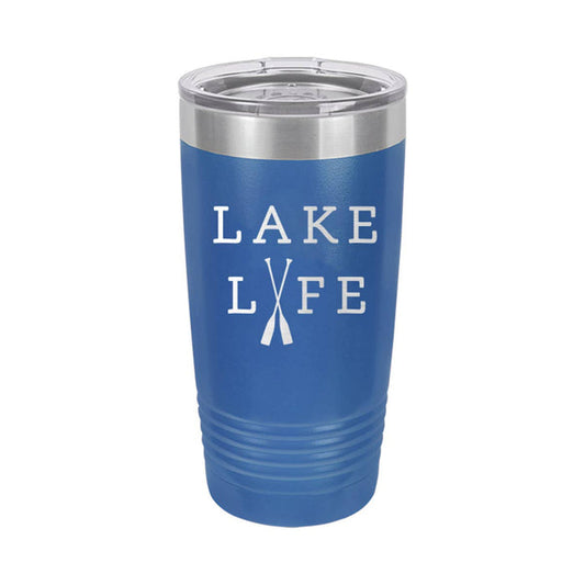 Lake Life Royal Blue 20oz Insulated Tumbler