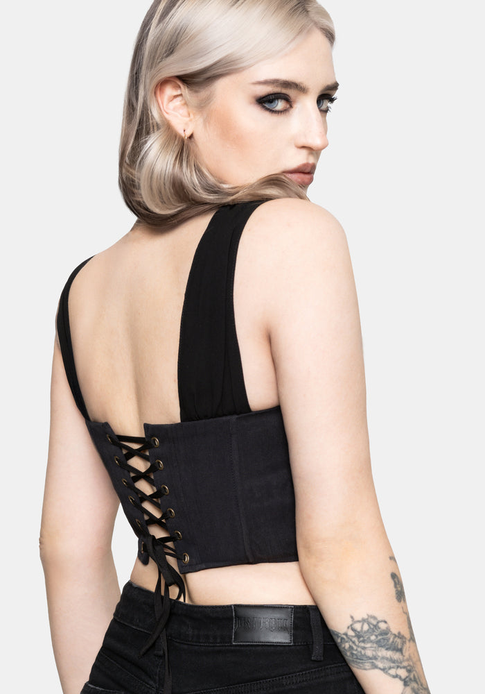 Lilet Chiffon Embroidered Corset