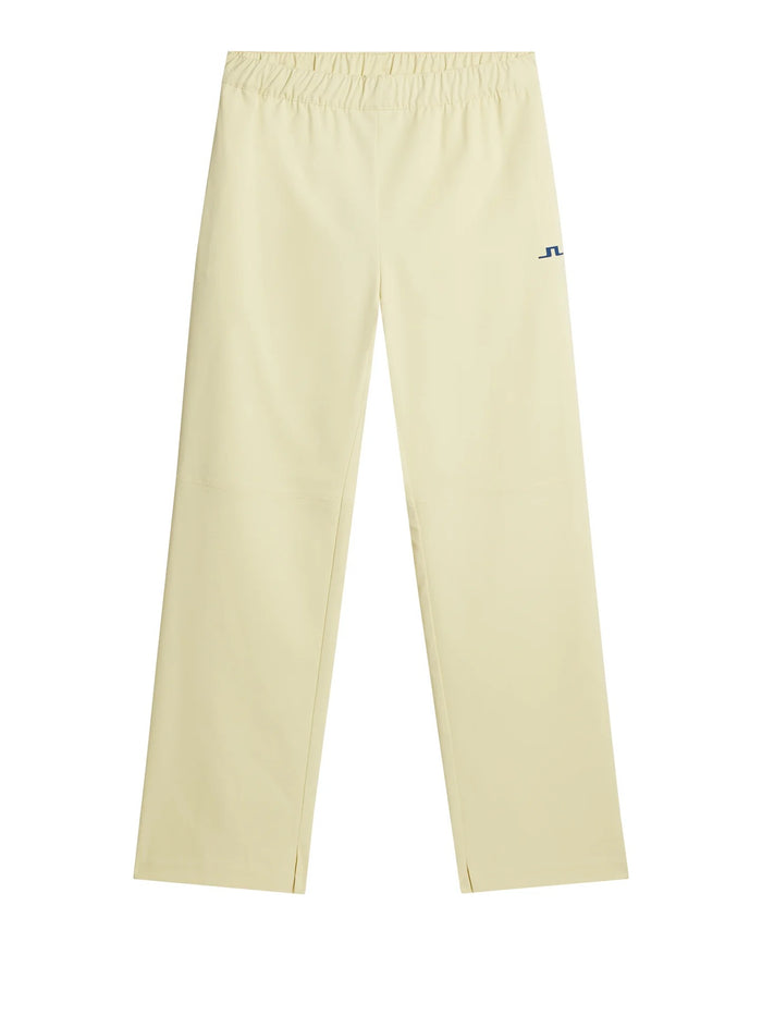 New J.Lindeberg Women's Fiona Pull-on Golf Pant - Wax Yellow Size L MSP$165