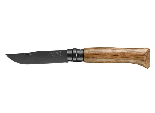 Opinel No.8 Black Oak knife.