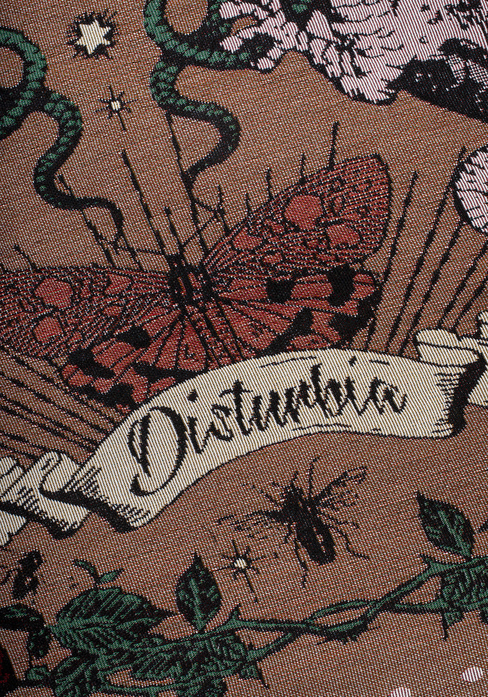 Paramour Tattoo Print Tapestry Blanket