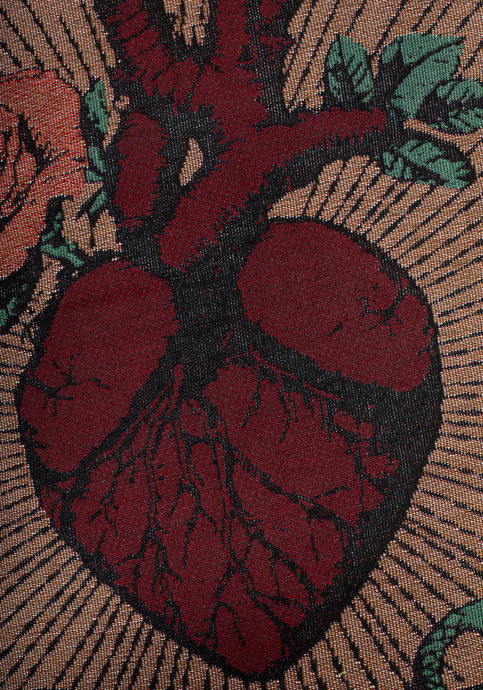 Paramour Tattoo Print Tapestry Blanket