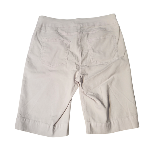 Slimsation Women's White Pull-on Golf Shorts Size 10 MSP$55
