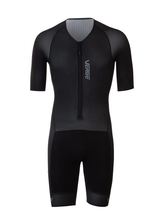 SOLIDS SPEED 3.0 TRI SUIT SS - WOMEN - BLACK