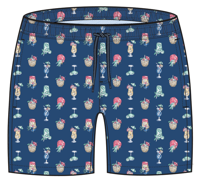 Southern Tide Tropical Tango Swim Trunk