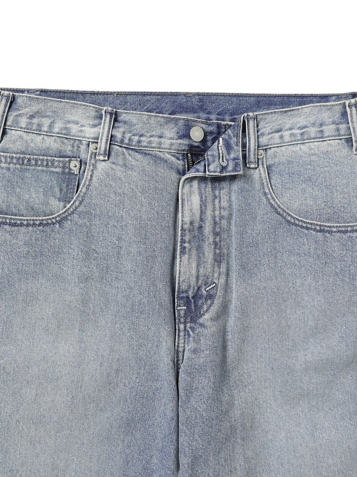 (SS24) Washed Denim Short