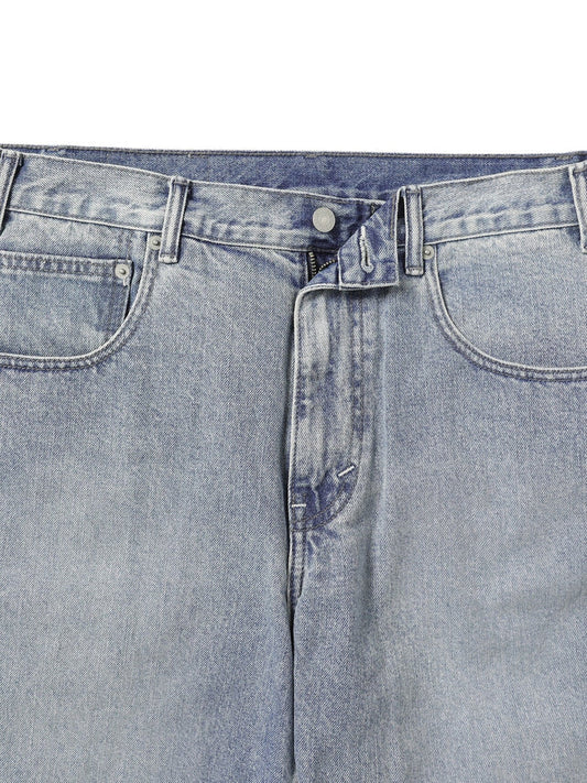 (SS24) Washed Denim Short