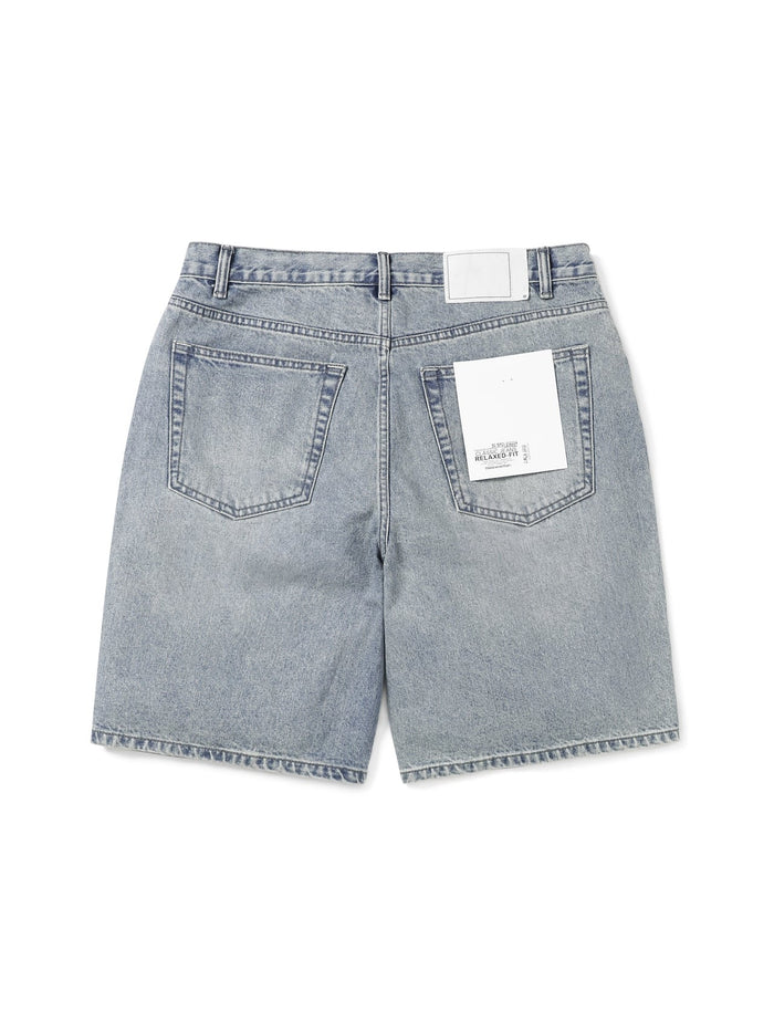 (SS24) Washed Denim Short