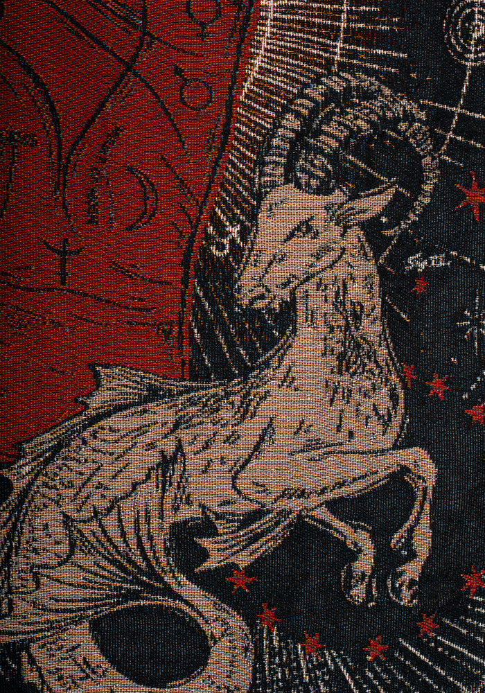 Temperance Palm Reading Tapestry Blanket