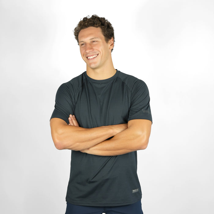 UV Ocean Tech Short Sleeve Tee - Charcoal