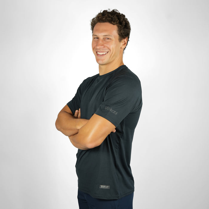 UV Ocean Tech Short Sleeve Tee - Charcoal