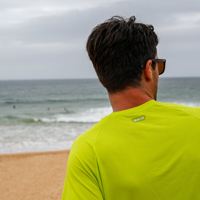 UV Ocean Tech Short Sleeve Tee - Lime