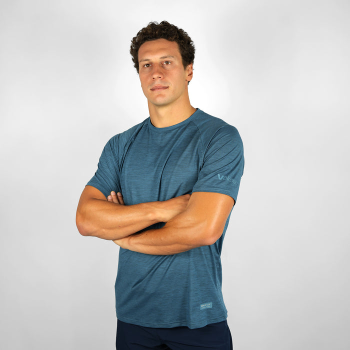 UV Ocean Tech Short Sleeve Tee - Ocean Blue