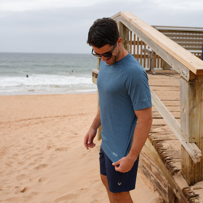 UV Ocean Tech Short Sleeve Tee - Ocean Blue