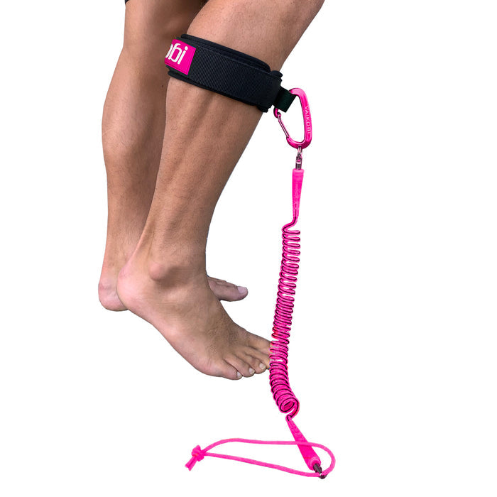 Vaikobi 2-Piece Ocean Paddling Calf Leash - Pink