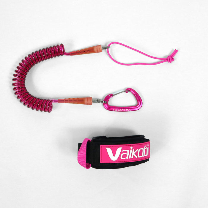 Vaikobi 2-Piece Ocean Paddling Calf Leash - Pink