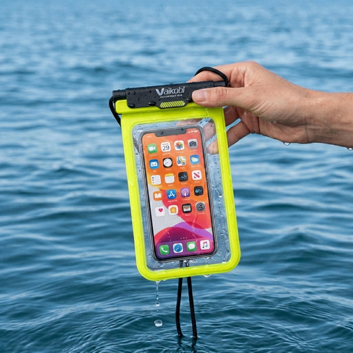 Waterproof Phone Case - Yellow