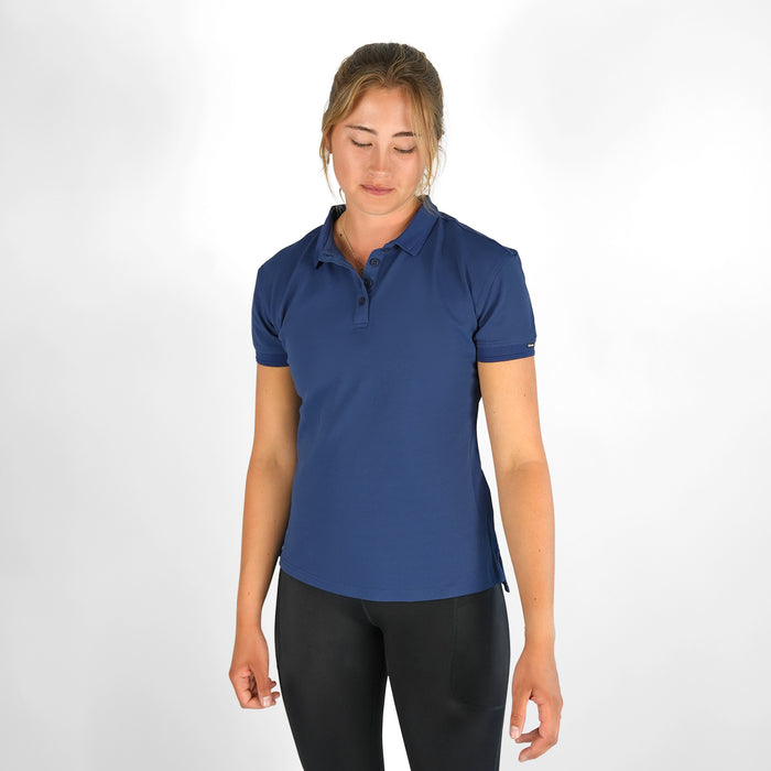 Women's Antibes Short Sleeve Polo - Navy