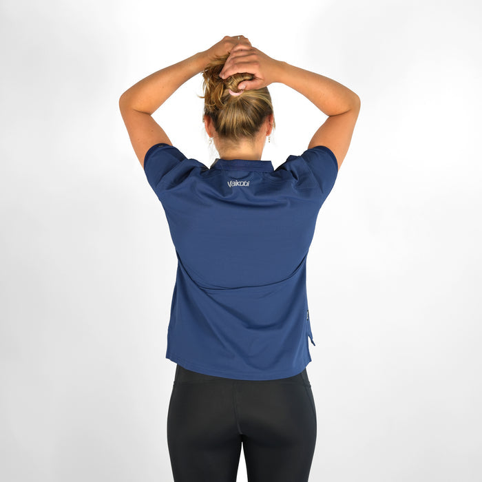 Women's Antibes Short Sleeve Polo - Navy