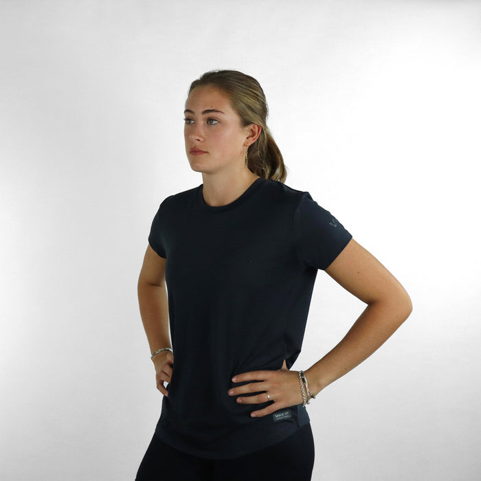Women's UV Ocean Tech Short Sleeve Tee - Charcoal