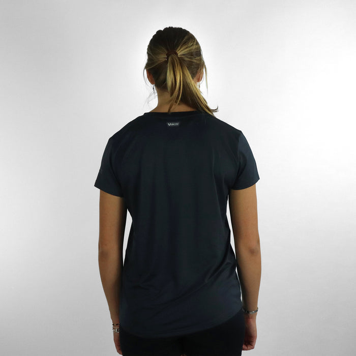 Women's UV Ocean Tech Short Sleeve Tee - Charcoal
