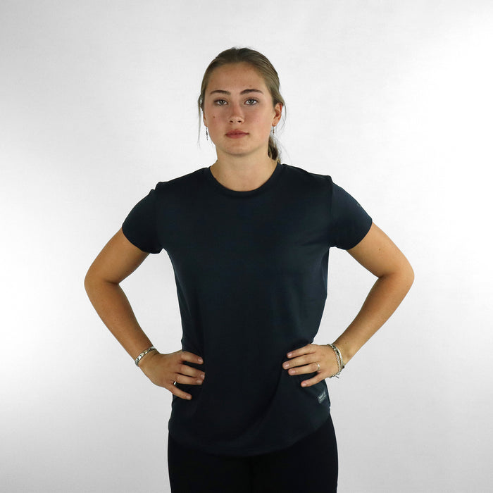 Women's UV Ocean Tech Short Sleeve Tee - Charcoal
