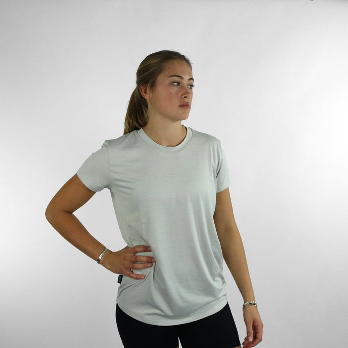 Women's UV Ocean Tech Short Sleeve Tee - Silver