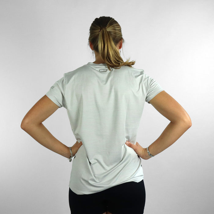 Women's UV Ocean Tech Short Sleeve Tee - Silver