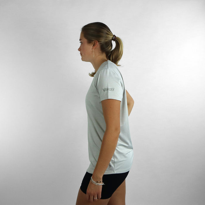 Women's UV Ocean Tech Short Sleeve Tee - Silver