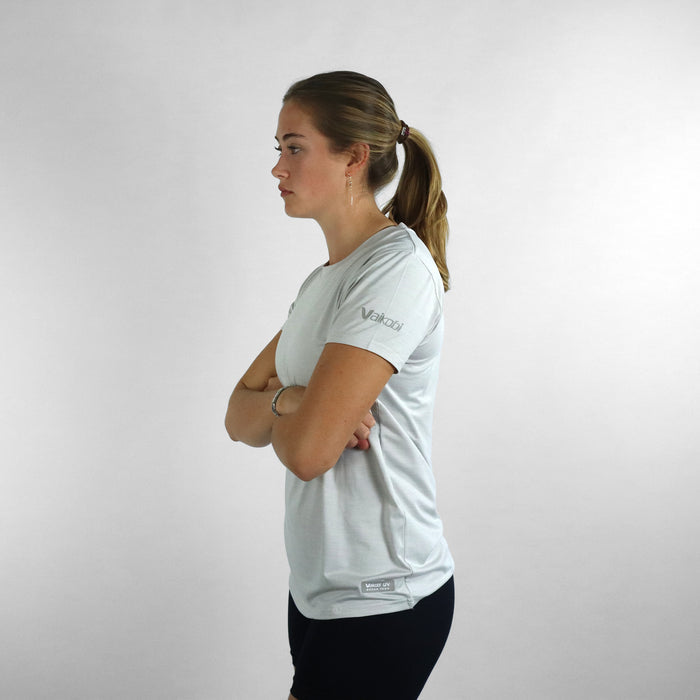 Women's UV Ocean Tech Short Sleeve Tee - Silver