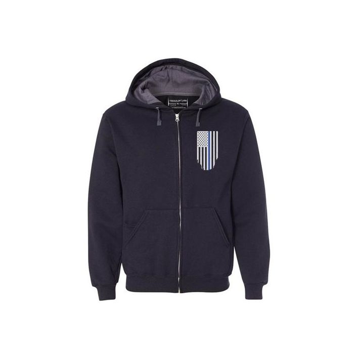 Zip Up - Honor/Respect, Thin Blue Line | TBL-Honor-TBL-Zip